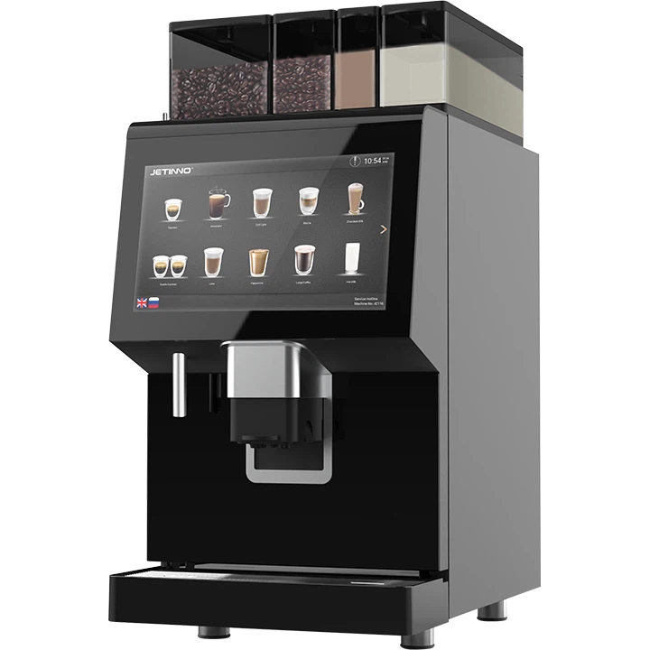 Cafetera comercial con cafeteras dobles