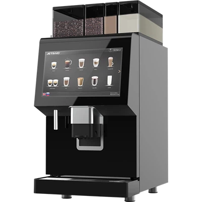 Cafetera comercial con cafeteras dobles